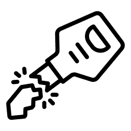 Clé cassée